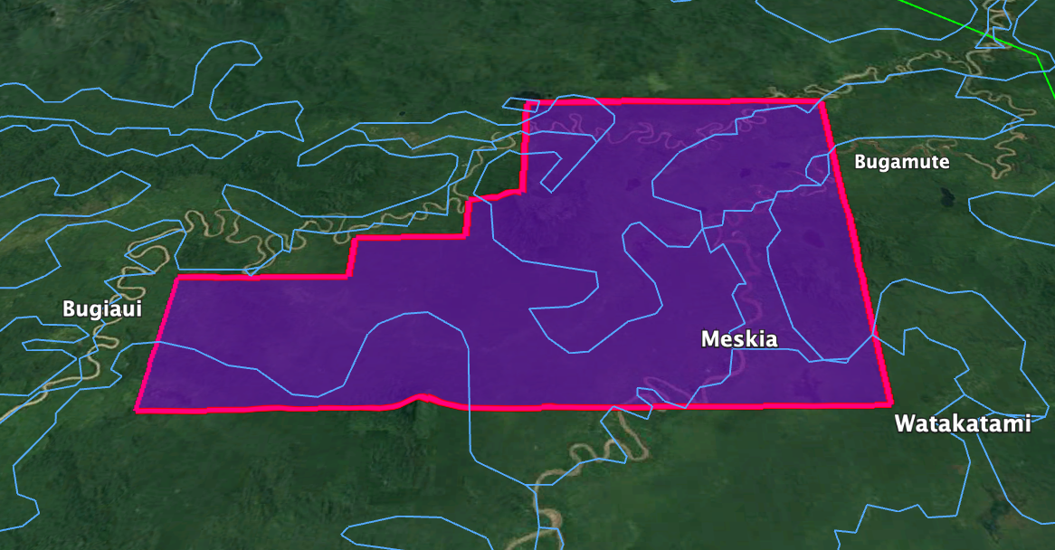 Meskia 矿权项目图